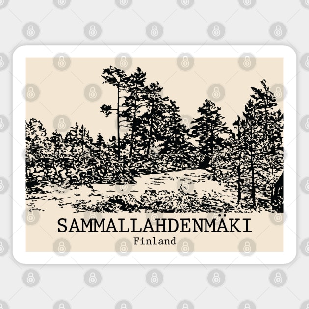 Sammallahdenmäki - Finland Magnet by Lakeric